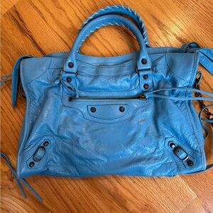 COPY - Balenciaga City Bag - Blue